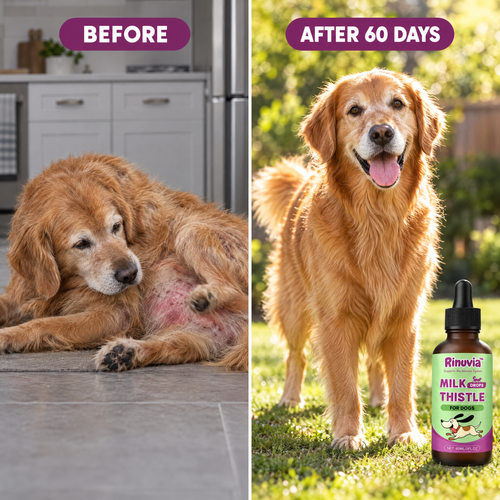 Rinuvia Milk Thistle Drops for Dogs