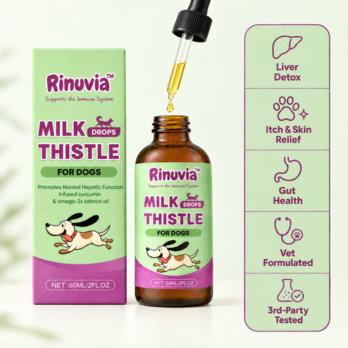 Rinuvia Milk Thistle Drops for Dogs